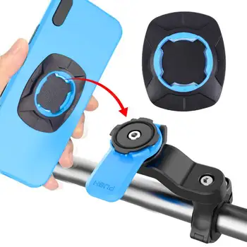 Универсальная накладка на кронштейн для мобильного телефона, поворотный кронштейн для руля мобильного телефона, держатель для велосипедного телефона, накладные наклейки для MTB дорожного велосипеда