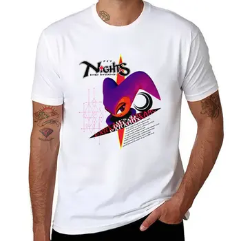 Футболка Nights Into Dreams (японское искусство), футболка на заказ, великолепная футболка, футболки для любителей спорта, дизайнерская футболка для мужчин