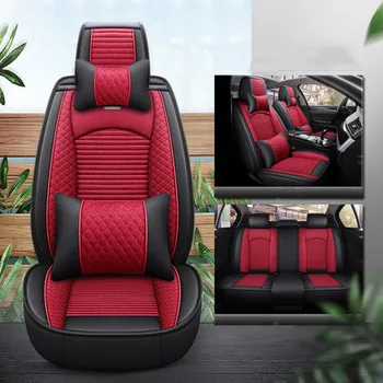 Хорошее качество! Полный комплект чехлов для автомобильных сидений Haval F7 2023-2020 удобная прочная дышащая эко-подушка для сиденья, бесплатная доставка
