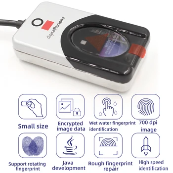 Цифровая персона U are U 4500 Биометрический сканер отпечатков пальцев USB считыватель отпечатков пальцев uru4500