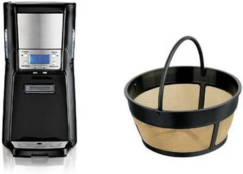 Чайник, программируемая разливочная машина Brewstation Summit (48464) и перманентный фильтр золотистого цвета 80675, комплект из 8-12 чашек