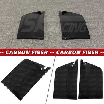 Чехлы для наружных стоек из сухого углеродного волокна (полотняного переплетения) Для Ferrari 488 Spider 2015-2018