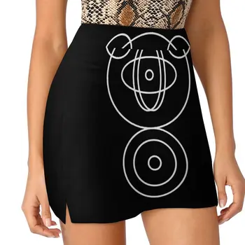 Эмблема Children of Atom (белая), светонепроницаемая юбка-брюки, одежда для лета, женское летнее платье